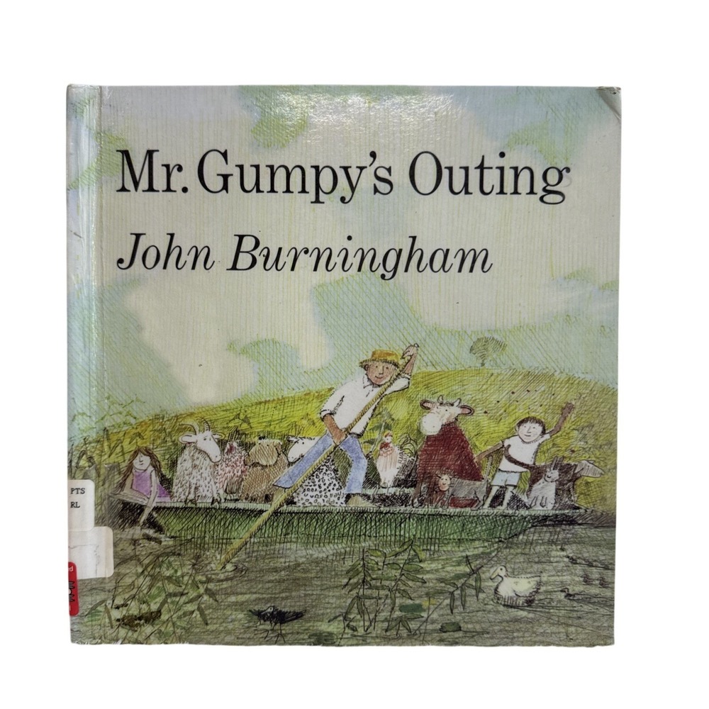Mr Gumpys Outing John Burningham‎ Hardcover Childrens Book 1970 Award Winning